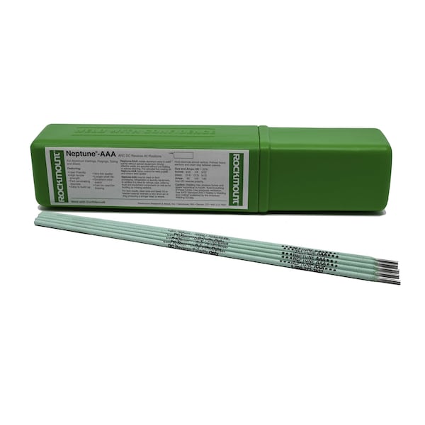 Netpune AAA, 14" Stick Electrode for Repairing All Weldable Grades of Aluminum, 3/32" Dia., 5lb